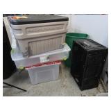 Underbed Wheeled Tote, Plastic Storage Box & more
