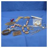 Misc Vintage Hair Clips, Bracelet & more