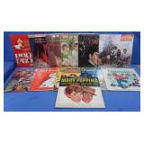 12 Records-Disney, Christmas, Alvin & Chipmunks
