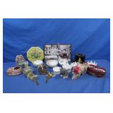 Candle Holders, Lampshades, Tins