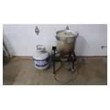 Brinkmann Turkey Pot, Burner & Propane Tank