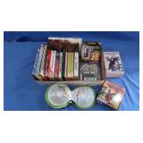 Books & CDs, VHS-Nat King Cole, Sinatra, George