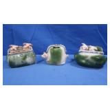 3 Piglet Knicknacks