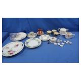 Misc Plates-Bavaria & Cups, Tiny Tea Set