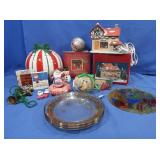 Christmas Ornaments, Cookie Jar, Santa S&P