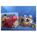 Foldable Shopping Bags, Puzzles, Pillows & Bin