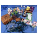 Bear Figurines, Clowns, Angles, Cigar Boxes, Home