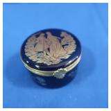 Limoges Castel Black 22K Gold & Black Box