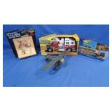 NIB Tonka Fire Truck, Hot Wheels Pencil Pusher &