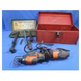 Ridgid Reciprocating Saw in Case R303 & more