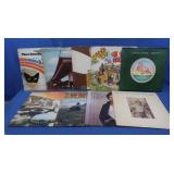 Records-Doobie Bros, Led Zeppelin, Paul Simon, CW