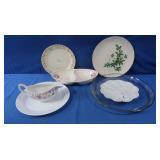 Plates, Dishes, Gravy Boat