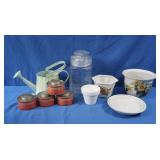 Chafing Dish Fuel, Ceramic Planters, Water Can