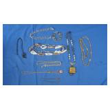 Costume Jewelry Shell & Chain Necklaces