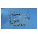 Costume Jewelry Medallions, Locket, Necklaces