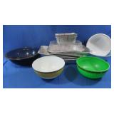 Aluminum Trays, Serving Bowls