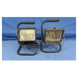 2 Halogen Shop/Work Lights