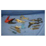Vise Grip Clamps, Cable Clamps, Scissors