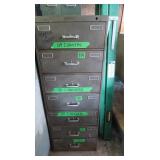 Metal 7-drawer Cabinet 19x25x51"