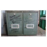 2-drawer Storage Cabinet 12x16x10"