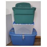 Plastic Storage Bins
