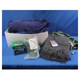 Alpaca Throw, Electric Blanket, Air Mattress &