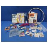Crafting Supplies incl Fiskars, Rotary Cutter,