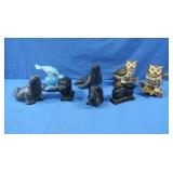 Navuk Carved Stone Seal, Ceramic Seal, Buffalo,