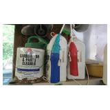 Round-up Weed & Grass 1 Gal (full), Carb Cleaner,