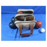 Bocce Ball Set in Canvas Bag