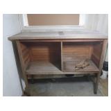 Wooden Shelf/Work Stand 50x18x40"