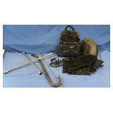 Knee Pads, Back Brace, Tool Pouch, Pry Bar 4-way