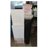 Roll of Tar Paper, Styrofoam Insulation Pieces,