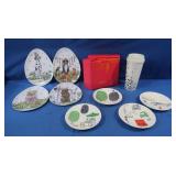 4 "Doggie" Easter Plates, Kate Spade by Lenox