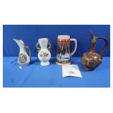 Budweiser Stein in box, Ceramic Pitchers
