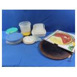 Baking Stone, Plastic Storage Containers