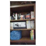 Contents of Cabinet incl Speed Air Paint Gun, NIB