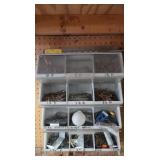 Wall Organizer & Contents incl Irwin 3/4" Auger