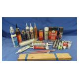 Caulking, Adhesives, Spray Paint