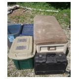 Suncast Deck Box 48x24x24", Totes, Dewalt Toolbox