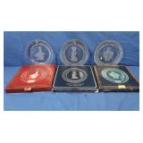 Goebel Glass Plates-1979, 2-1980