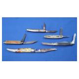 Various Pocket Knives