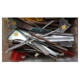 Pliers, Screwdrivers, Shelving Components