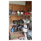 4 Tier Metal Shelving Unit-35Wx15Dx55"H