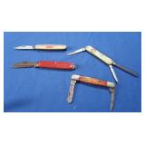 4 Pocket Knives-CocaCola, Racing & more