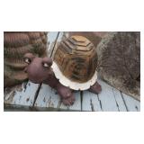Concrete Yard Turtle Decor