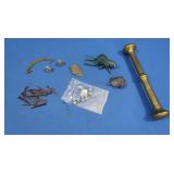 Civil War Lead-dug&dropped Carbine Bullets, Brass