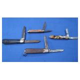 Various Pocket Knives