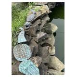 Cement Alligator(3 pcs), Resin Alligator(3 pcs)