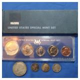 1966 Special Mint Set, 1968 Half Dollars, 1951,